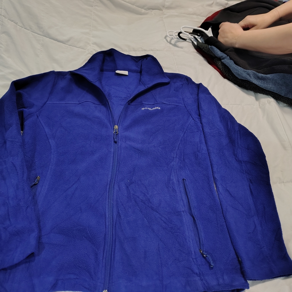 Columbia Royal Blue Full-Zip Jacket